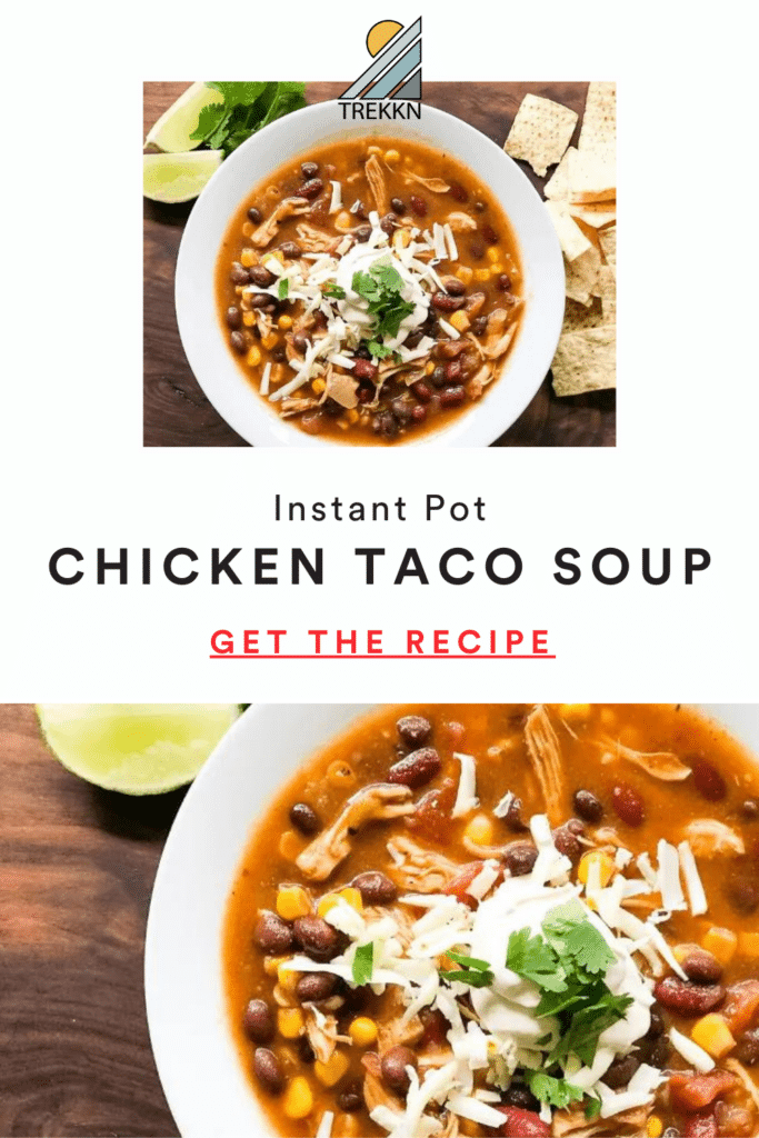 instant pot chicken taco soup