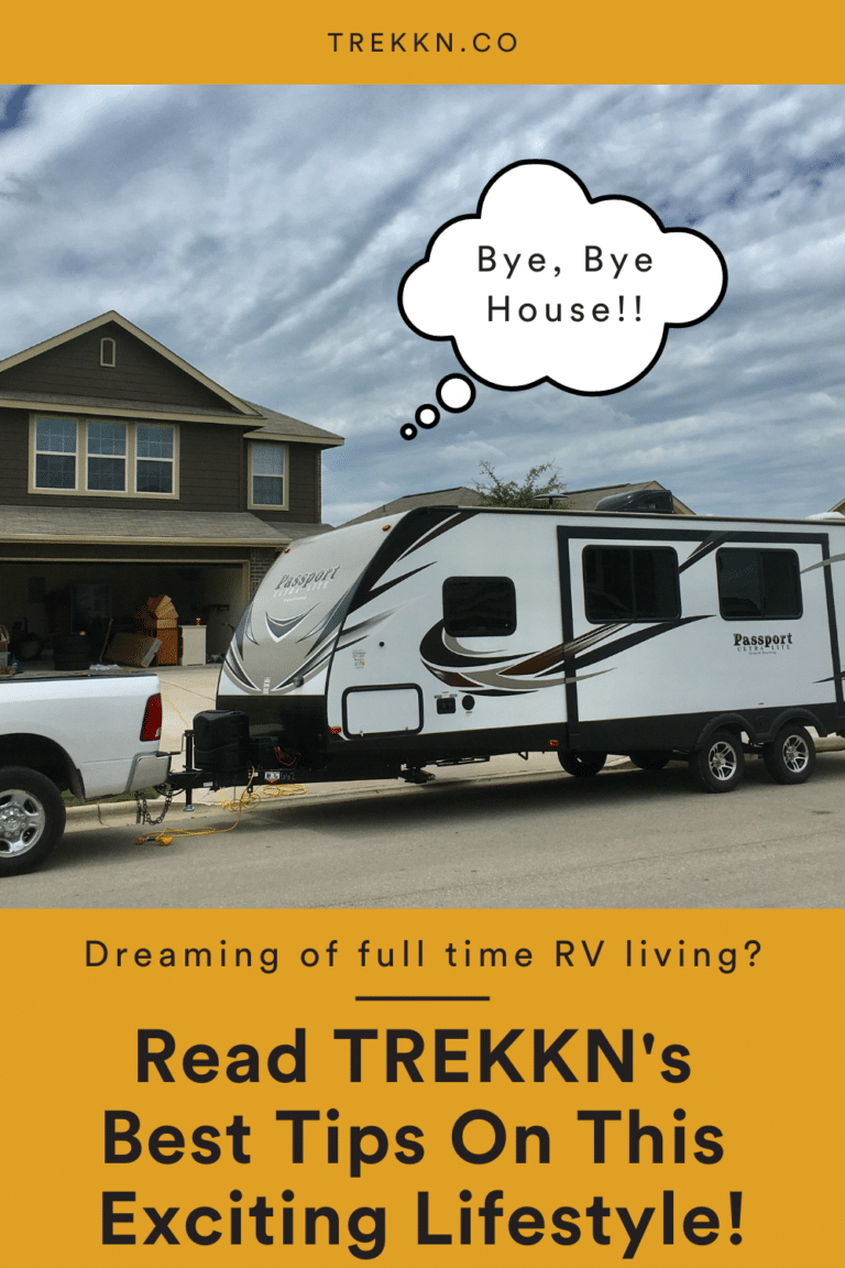 11 of TREKKN's Best Tips & Tricks for Full Time RV Living